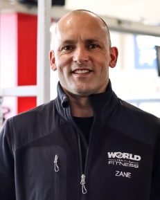 Zane Harris, World Health andFitness Gym, Invercargill